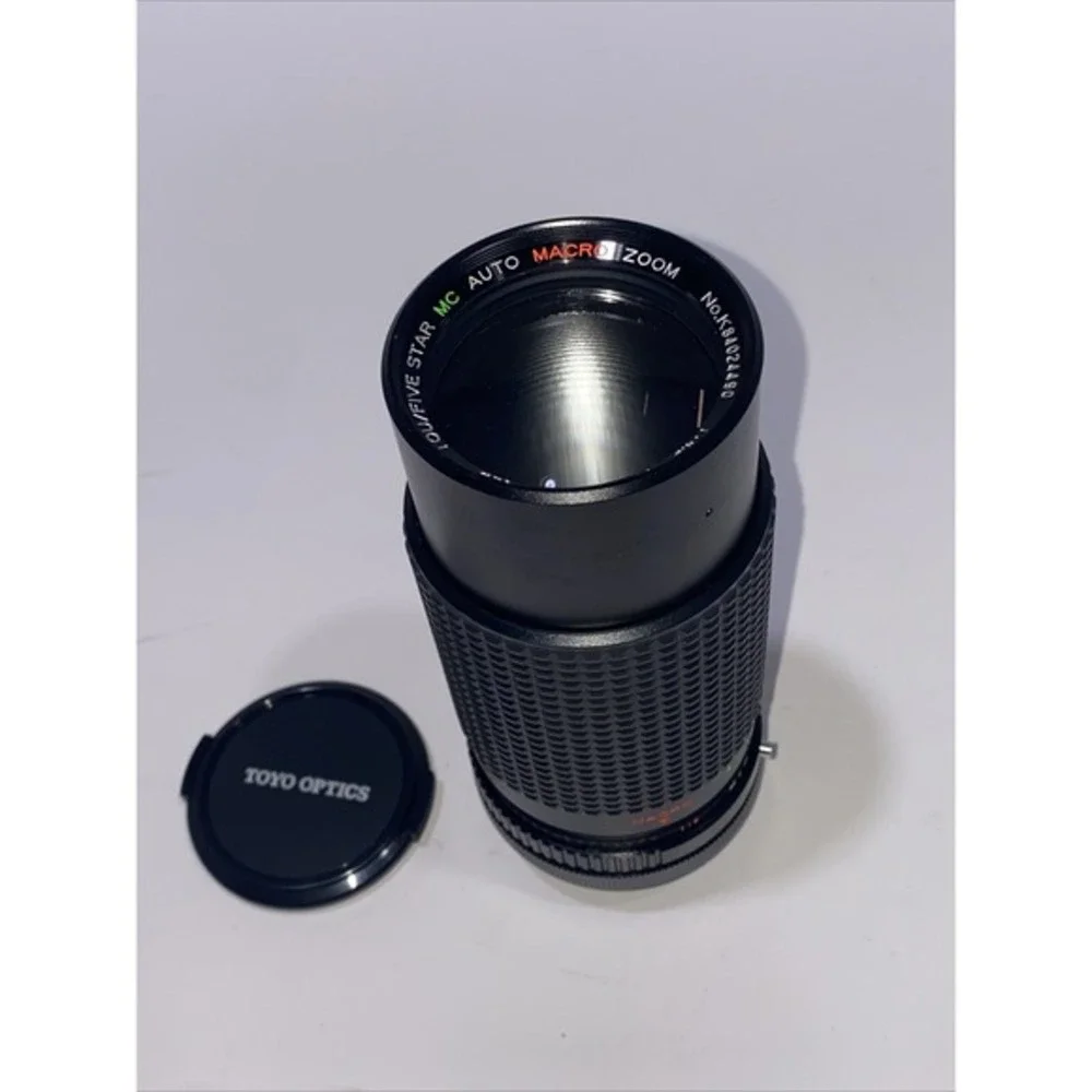 MC‎ Tou/Five Star Auto 75-200mm f4.5 MC Macro Zoom Lens Toyo Optics